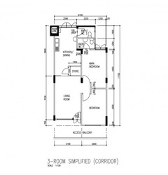 Blk 302 Ubi Avenue 1 (Geylang), HDB 3 Rooms #482374401